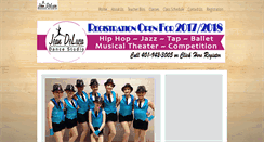 Desktop Screenshot of jeandelucadance.com